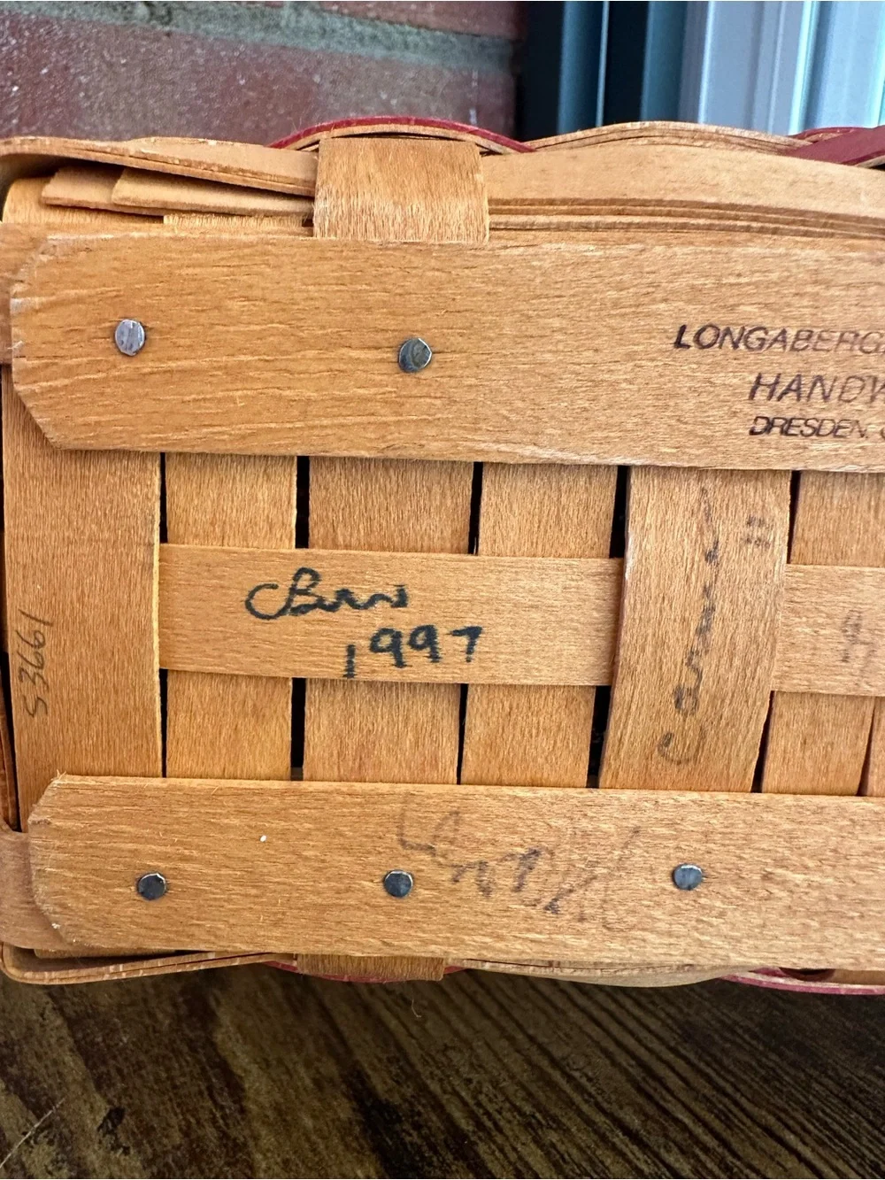 Longaberger 25th Anniversary Basket